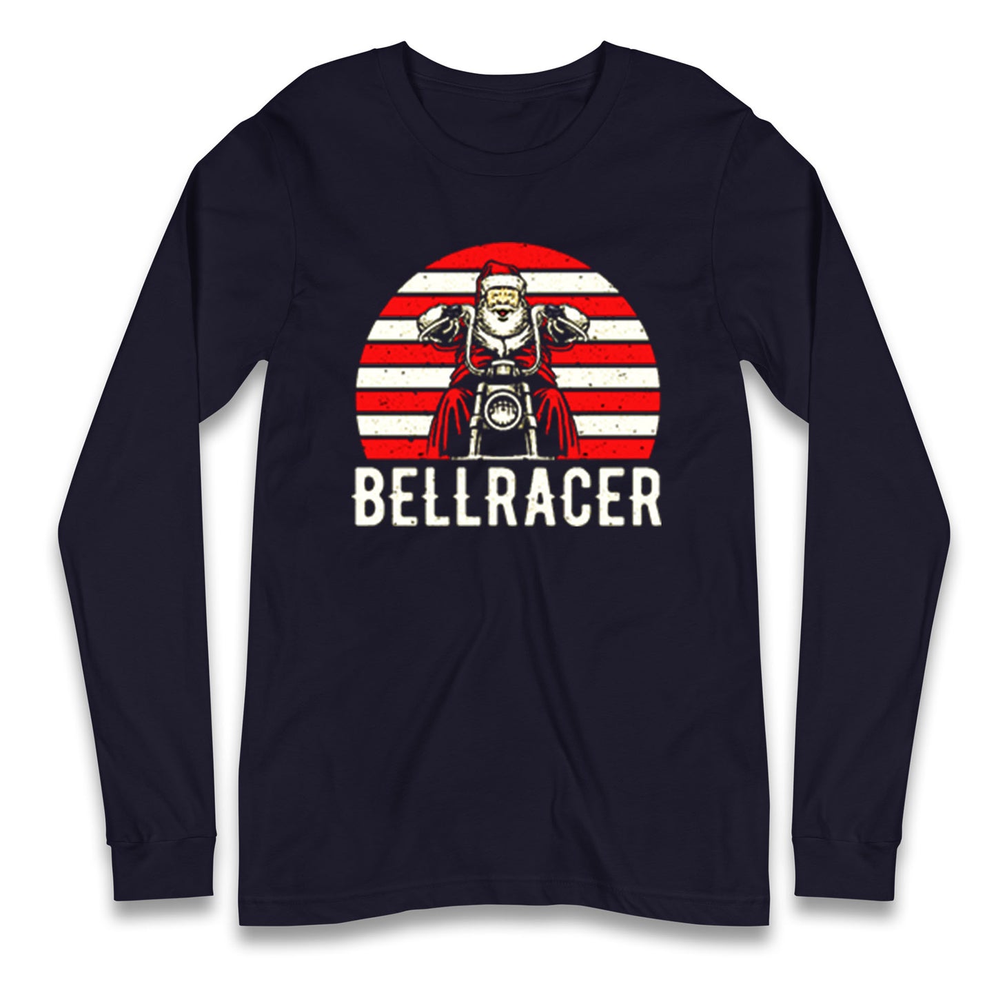 Bell Racer Christmas Long Sleeve T Shirt