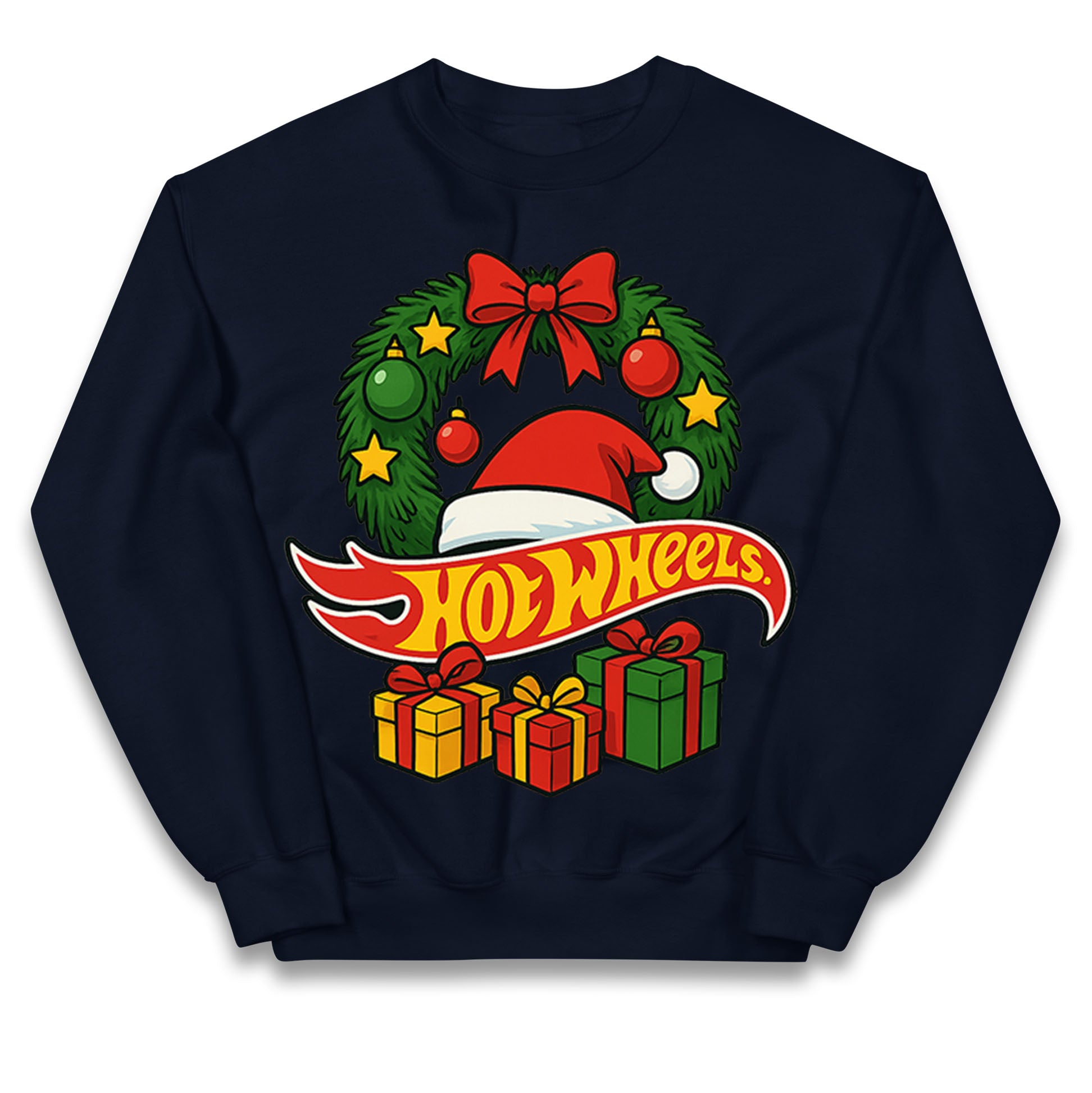 Hotwheels Christmas Kids Jumper