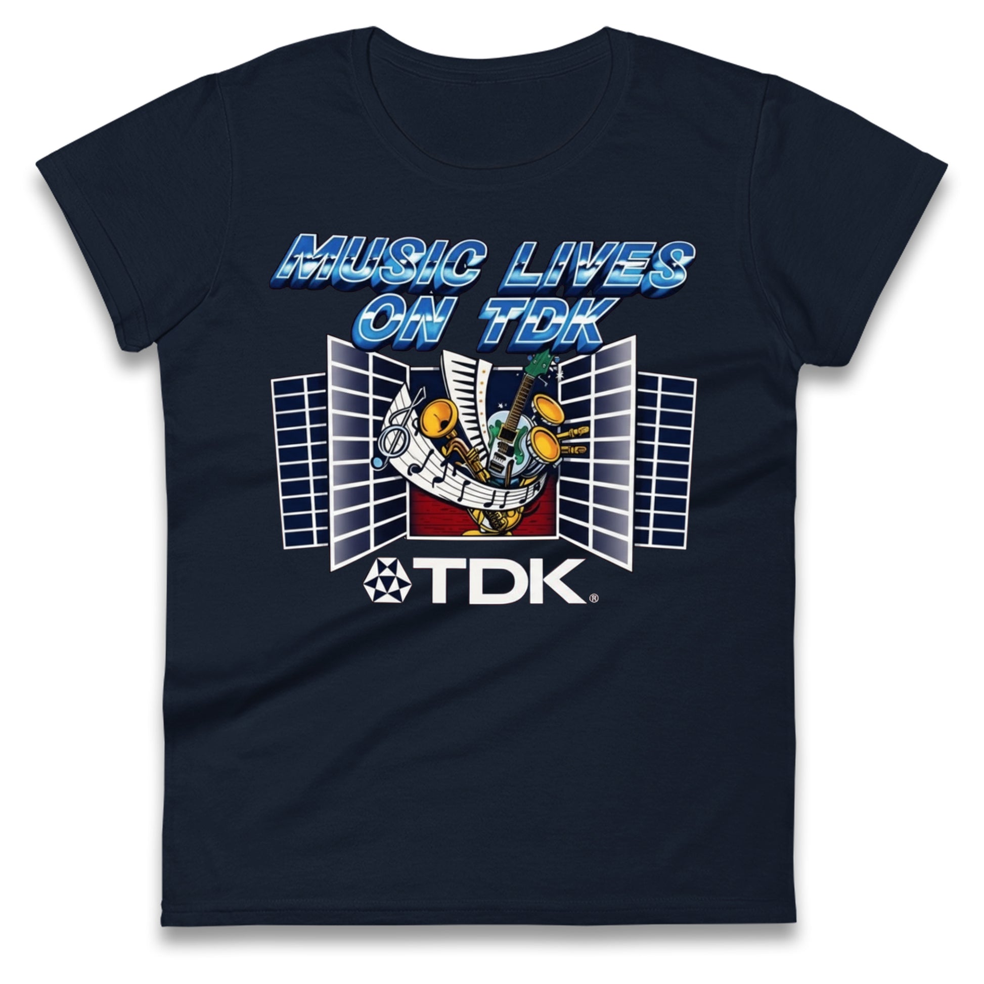 TDK Music Ladies T Shirt