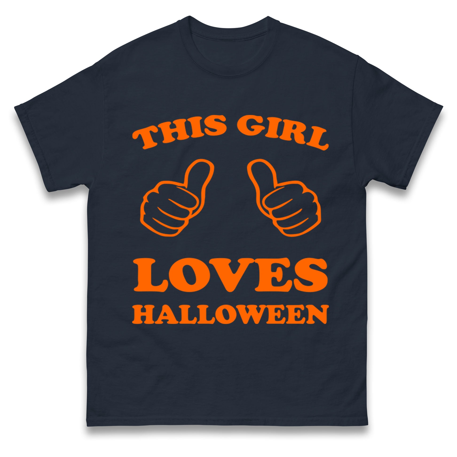 This Girl Loves Halloween T Shirts
