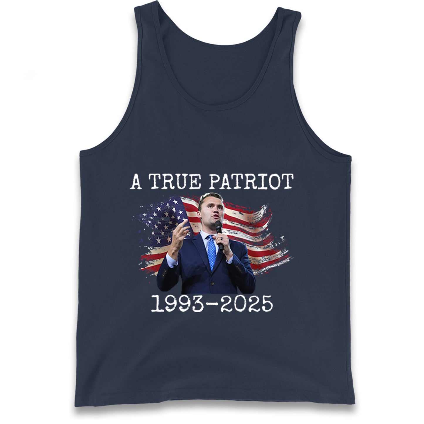 Charlie Kirk Tribute Tank Top