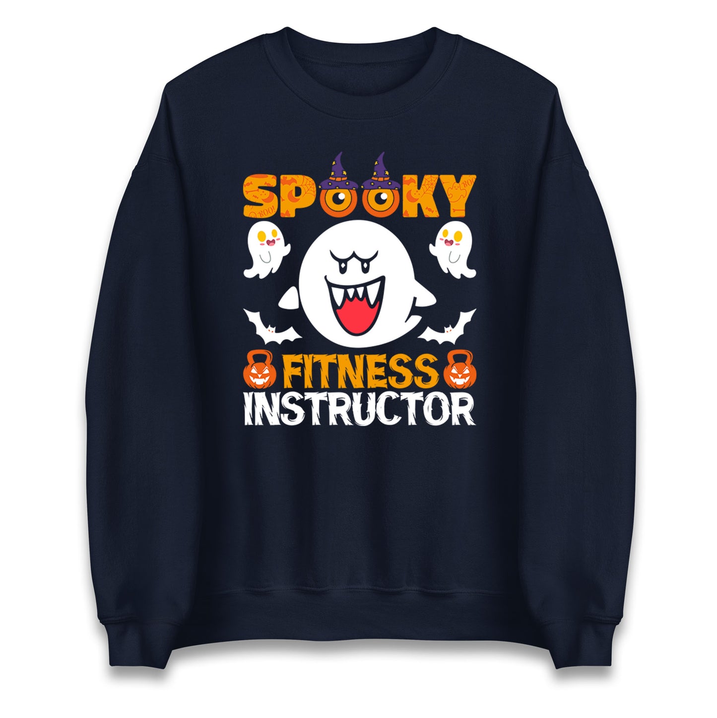 Spooky Fitness Instructor Halloween Sweatshirt
