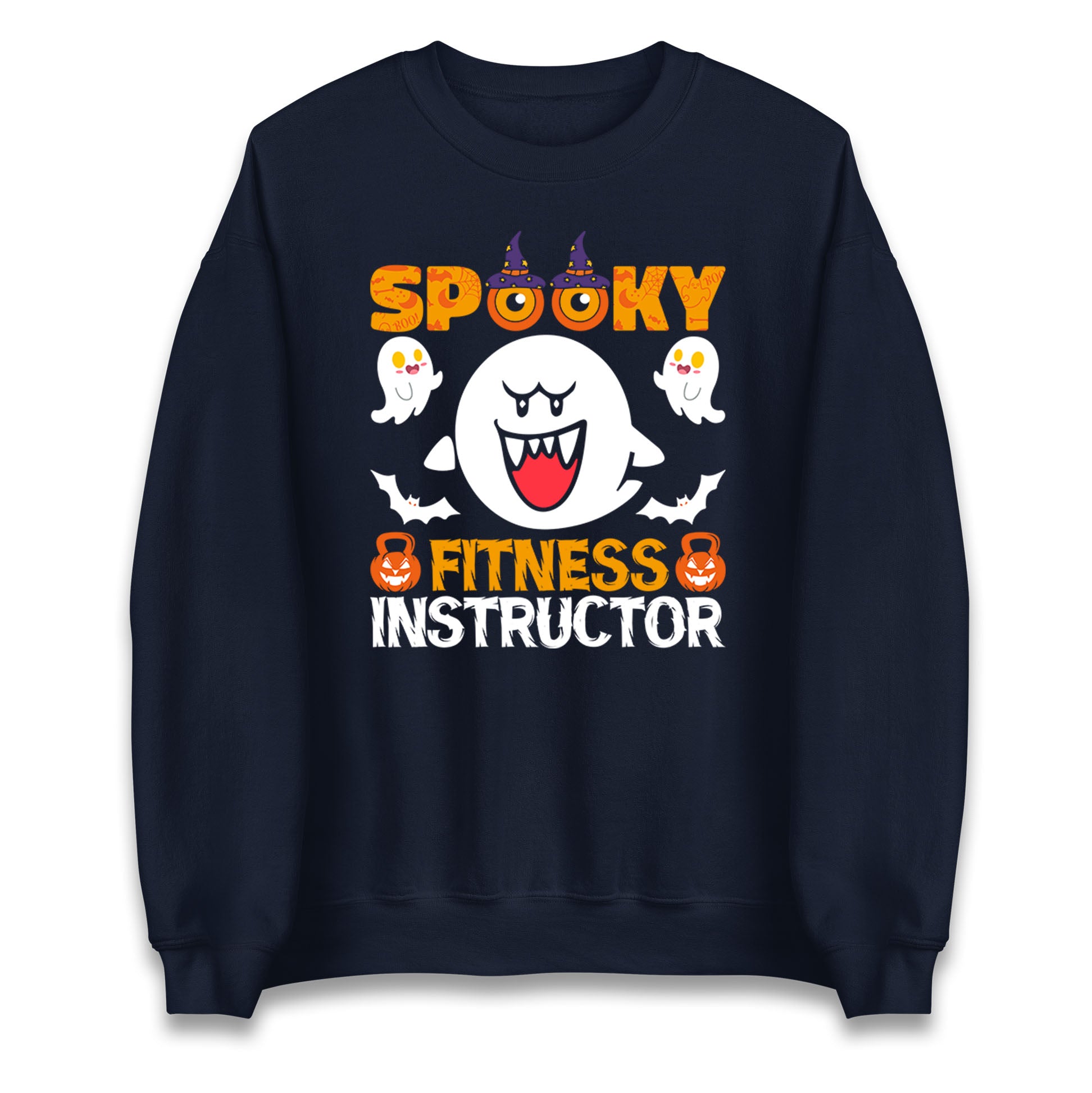 Spooky Fitness Instructor Halloween Sweatshirt
