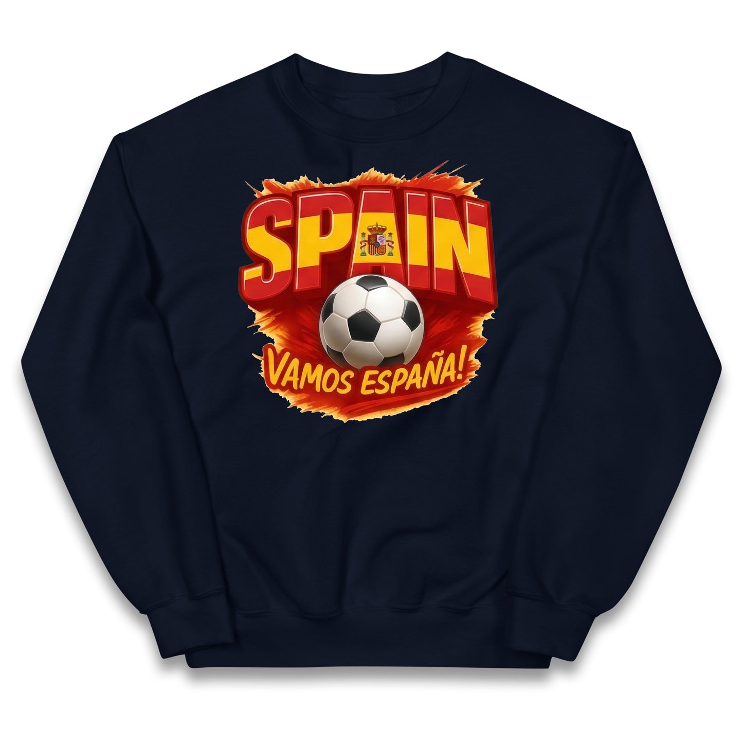 Spain Retro World Cup Kids Jumper