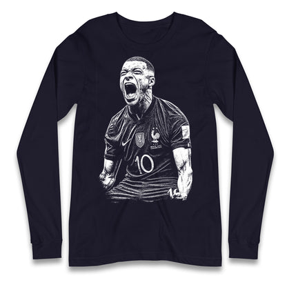 Kylian Footballer Longsleeve T Shirt