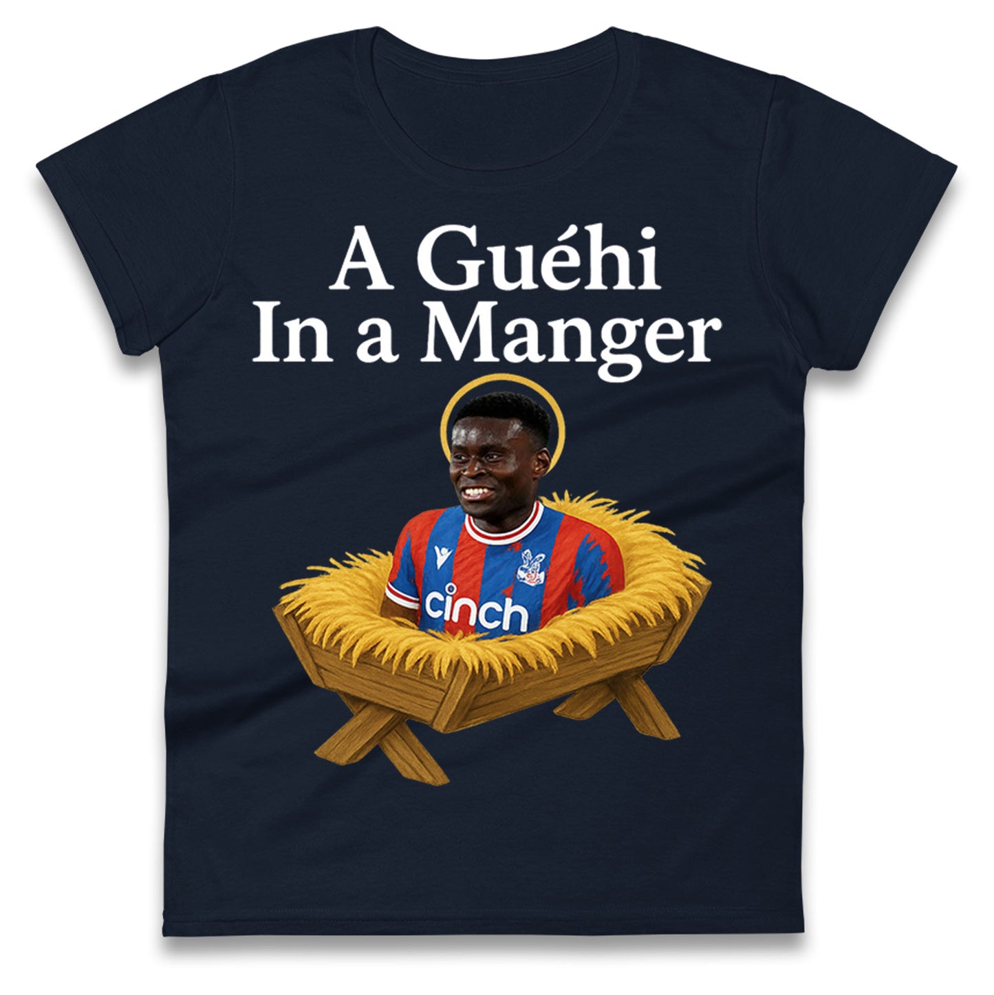 Crystal Palace FC Christmas Ladies T Shirt