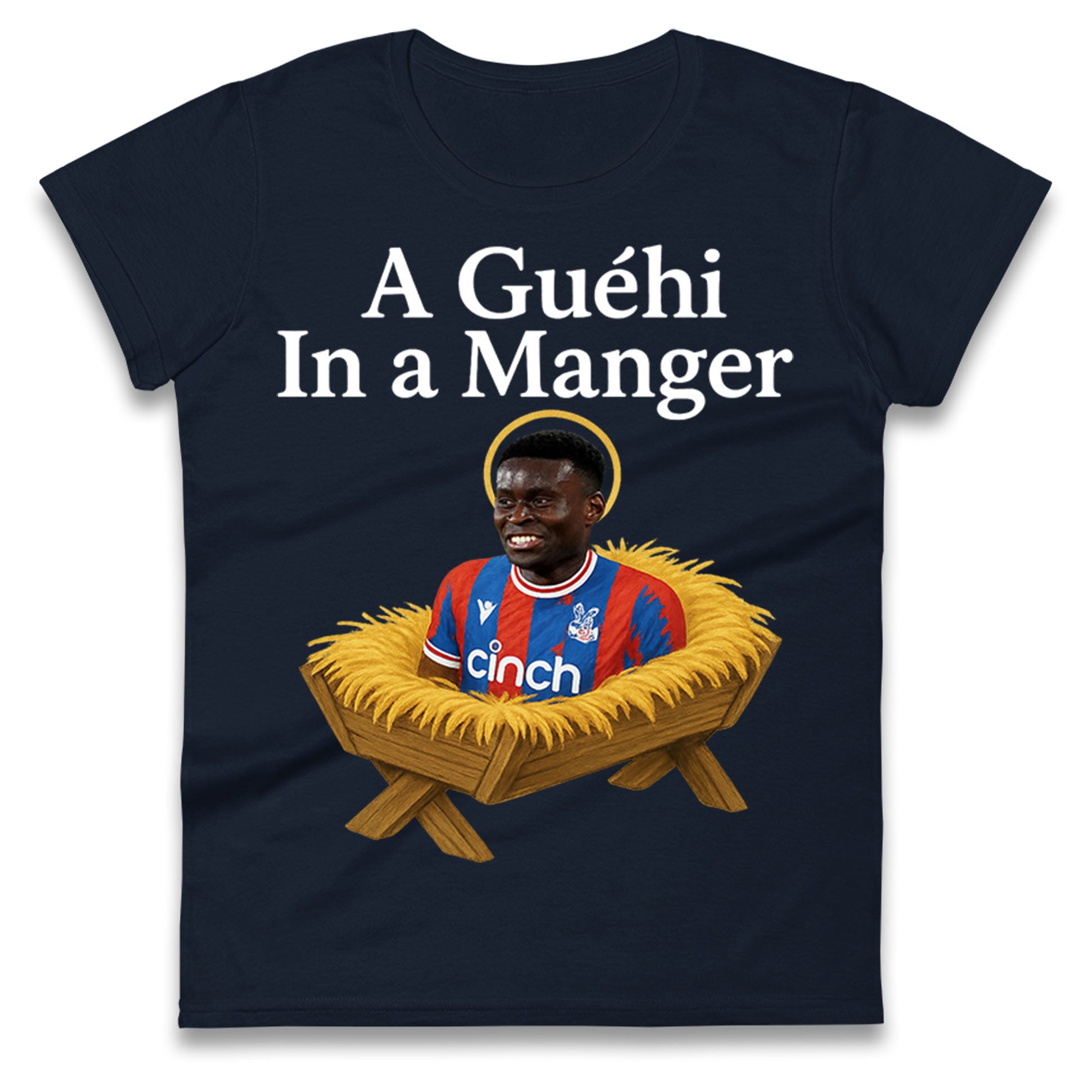 Crystal Palace FC Christmas Ladies T Shirt