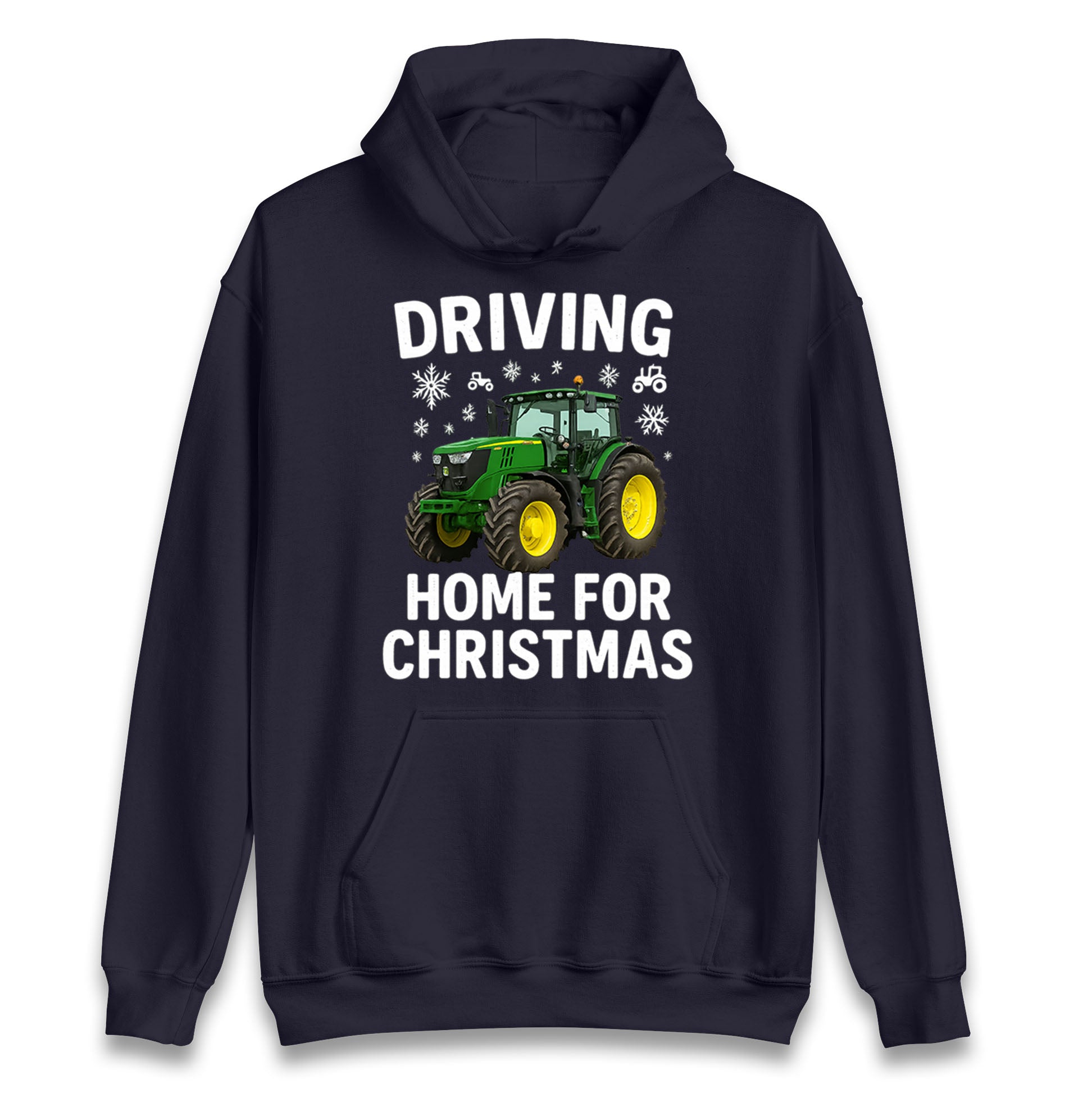 John Deere Tractor Christmas Hoodie 