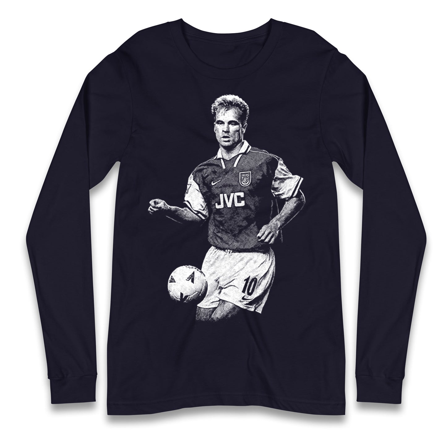 Bergkamp Arsenal Longsleeve T Shirt