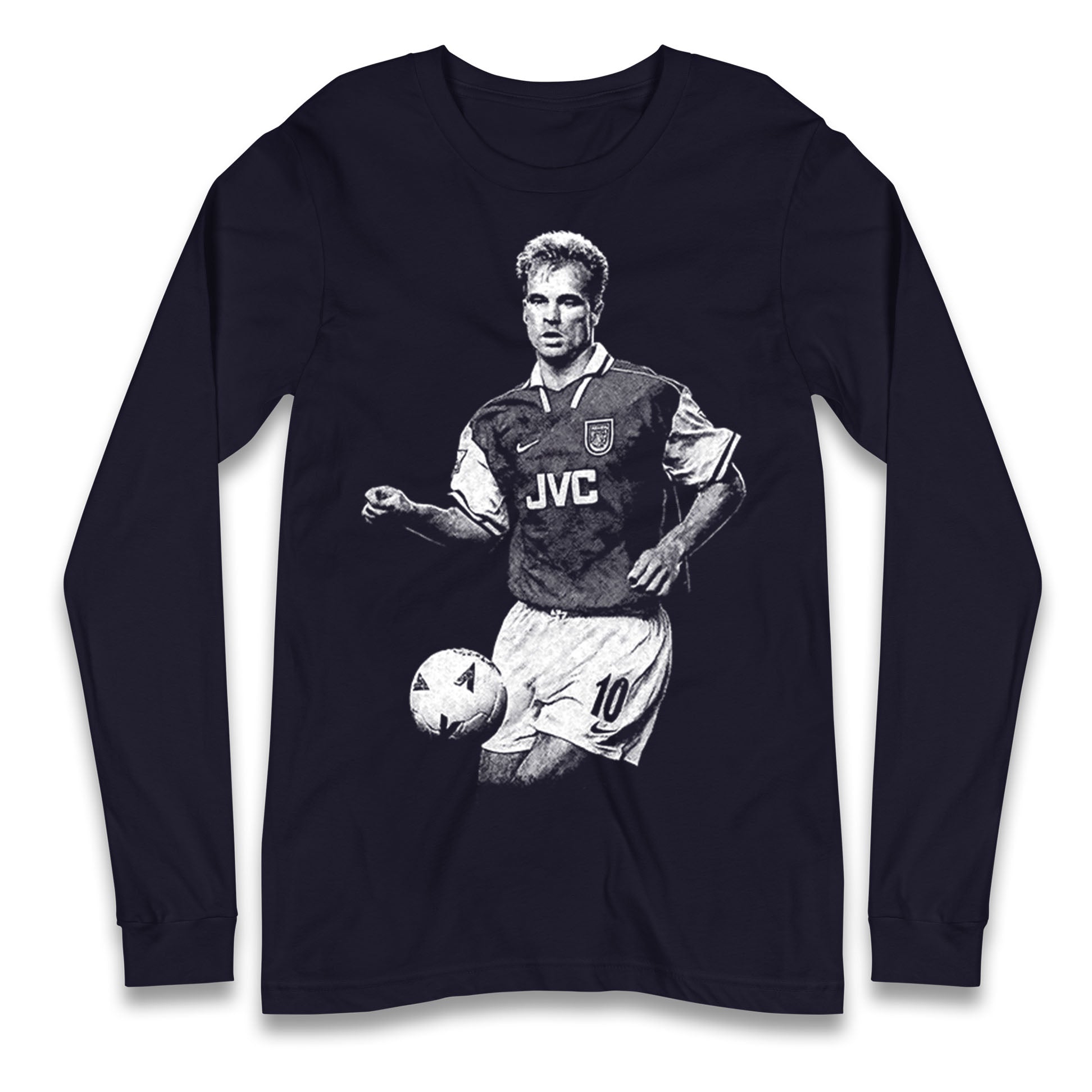Bergkamp Arsenal Longsleeve T Shirt