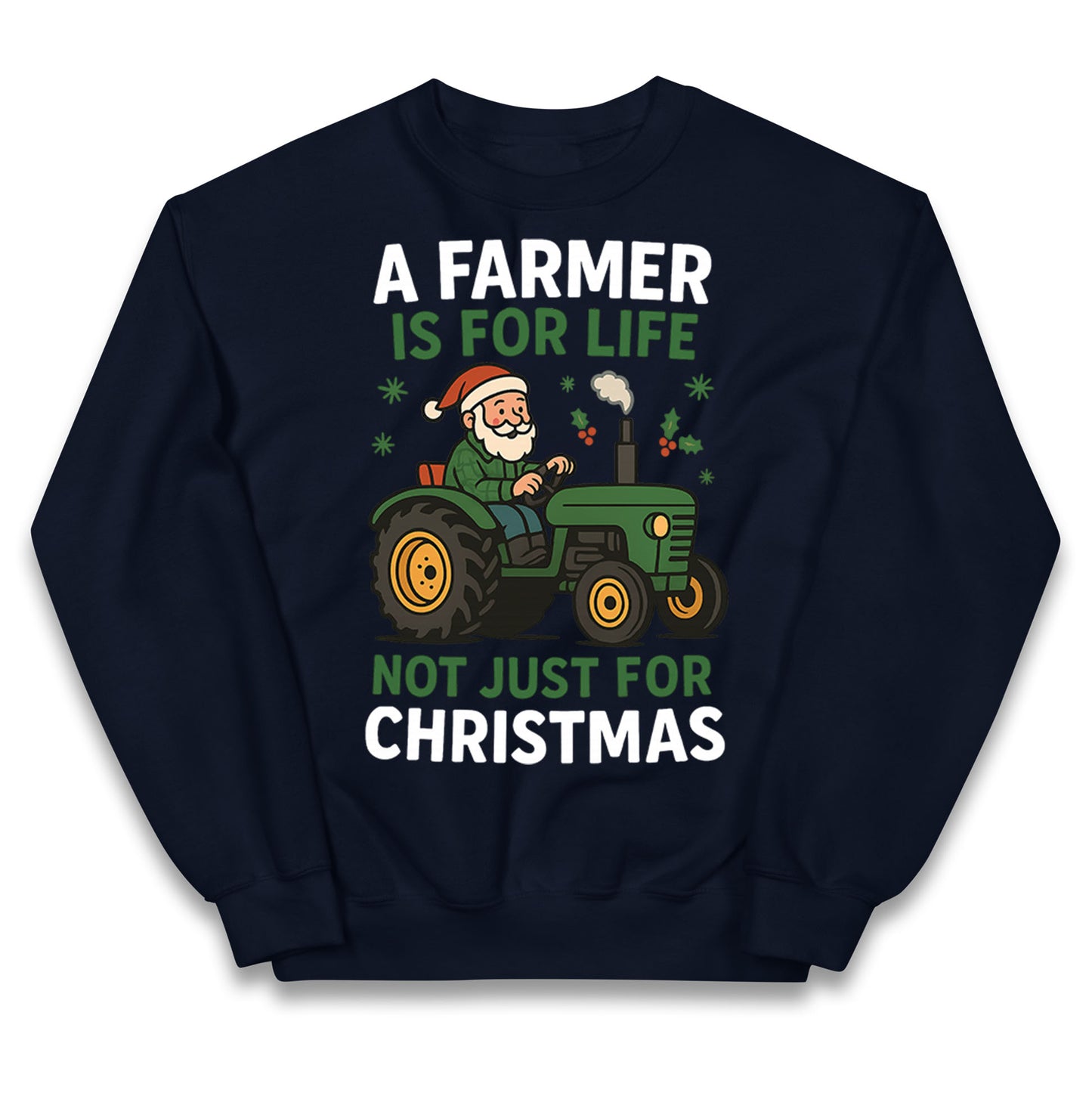 Farmer Christmas Kids Jumper