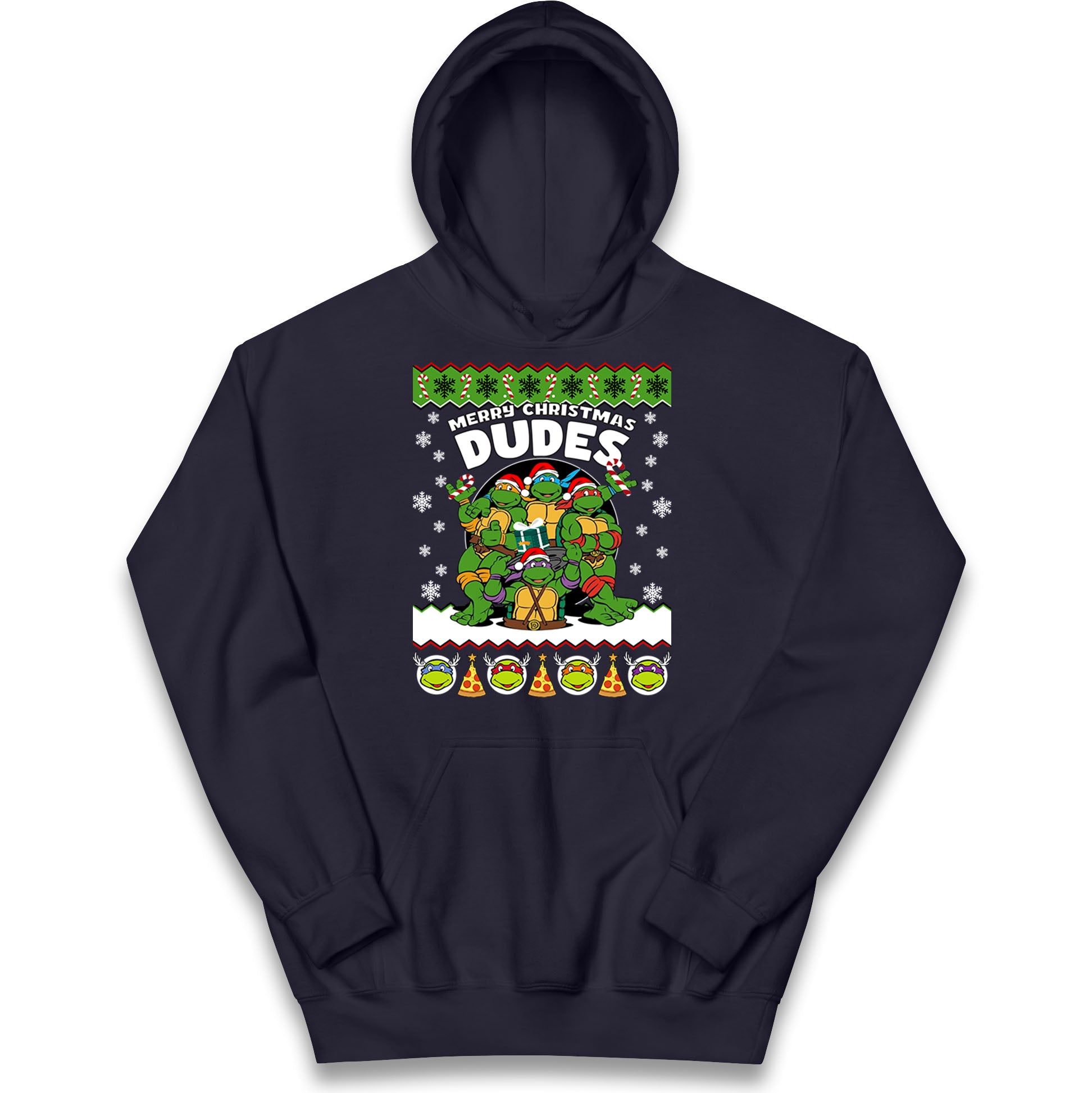 Ninja Turtles Christmas Kids Hoodie