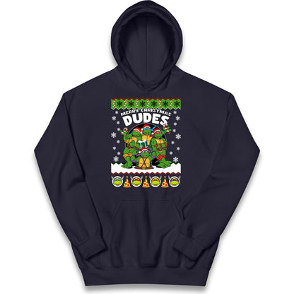 Ninja Turtles Christmas Kids Hoodie