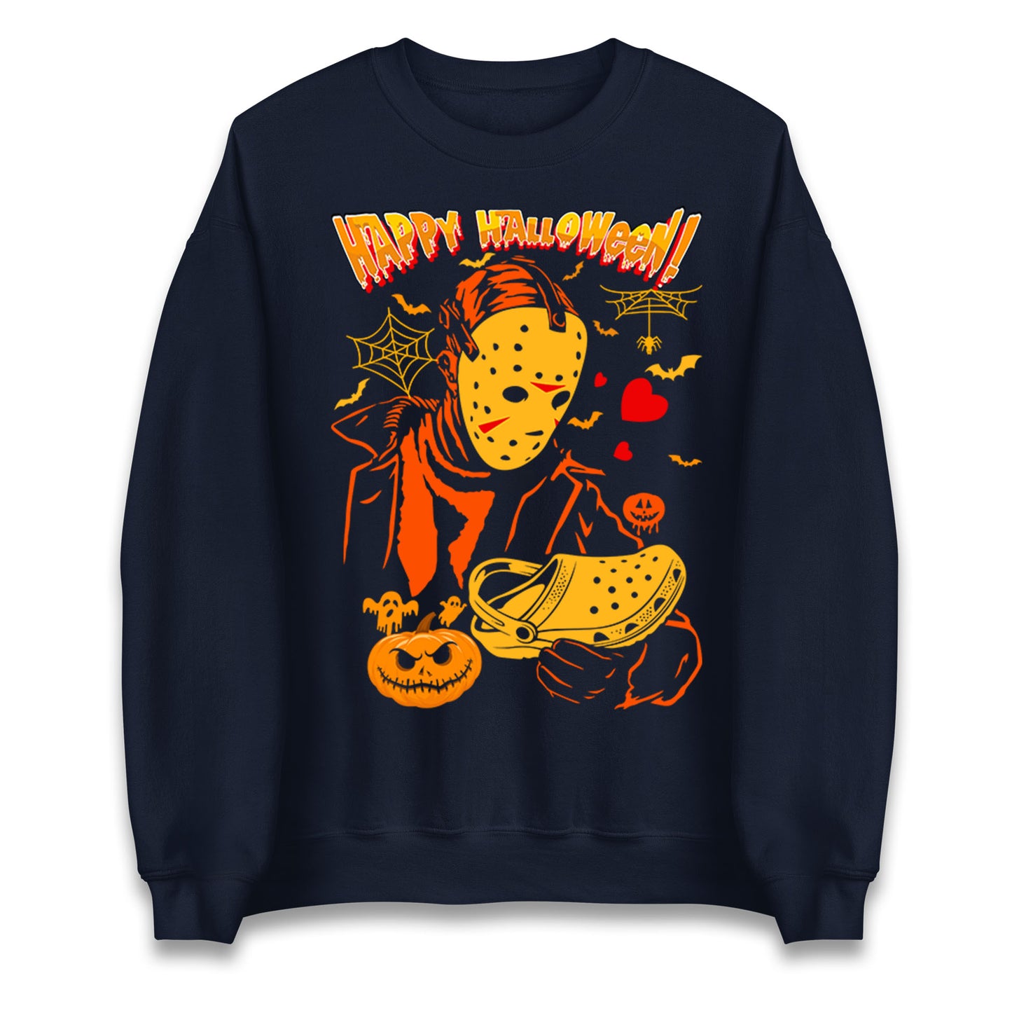Jason Voorhees Happy Halloween Sweatshirt
