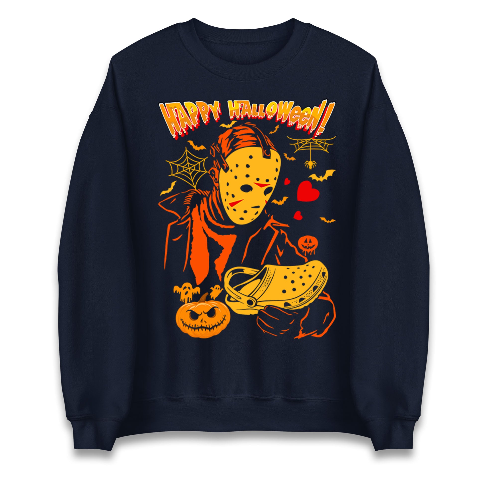 Jason Voorhees Happy Halloween Sweatshirt
