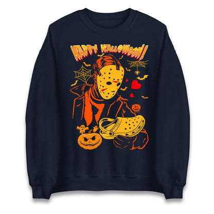 Jason Voorhees Happy Halloween Sweatshirt
