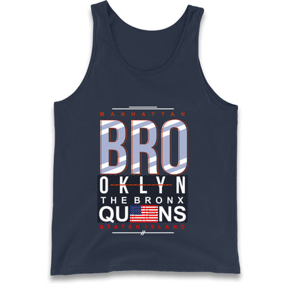 Brooklyn New York State Tank Top