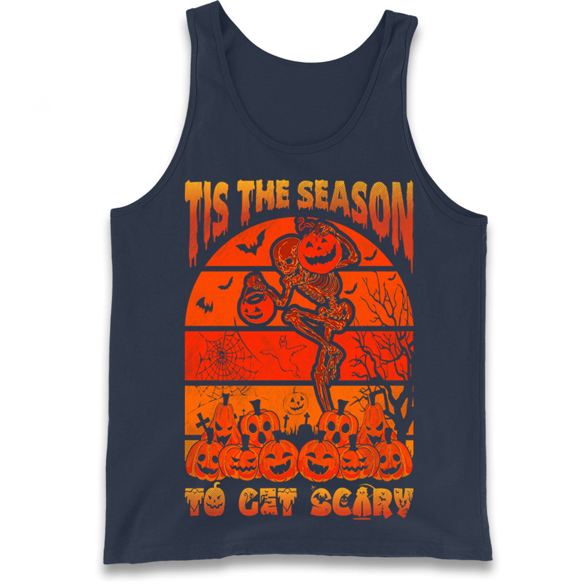 Tis The Season To Get Scary Tank Top
