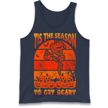 Tis The Season To Get Scary Tank Top

