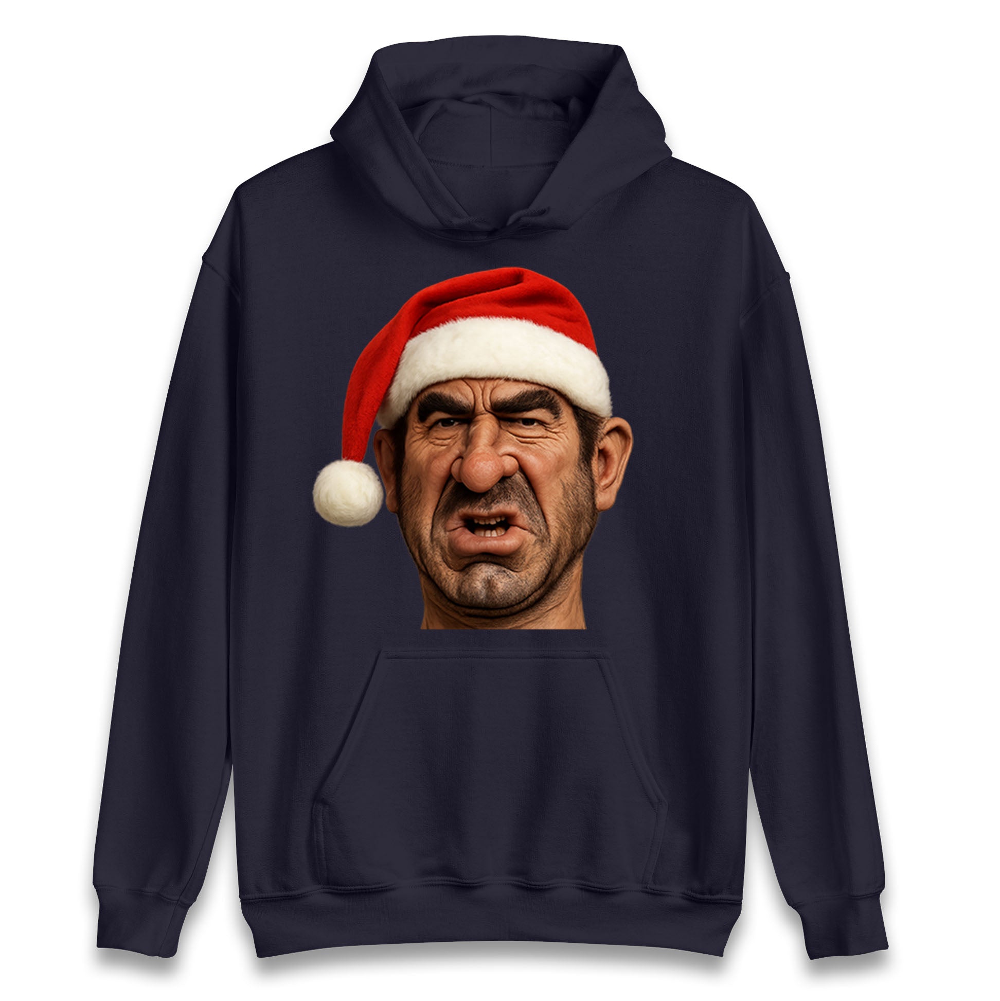 Eric Cantona Xmas Hoodie