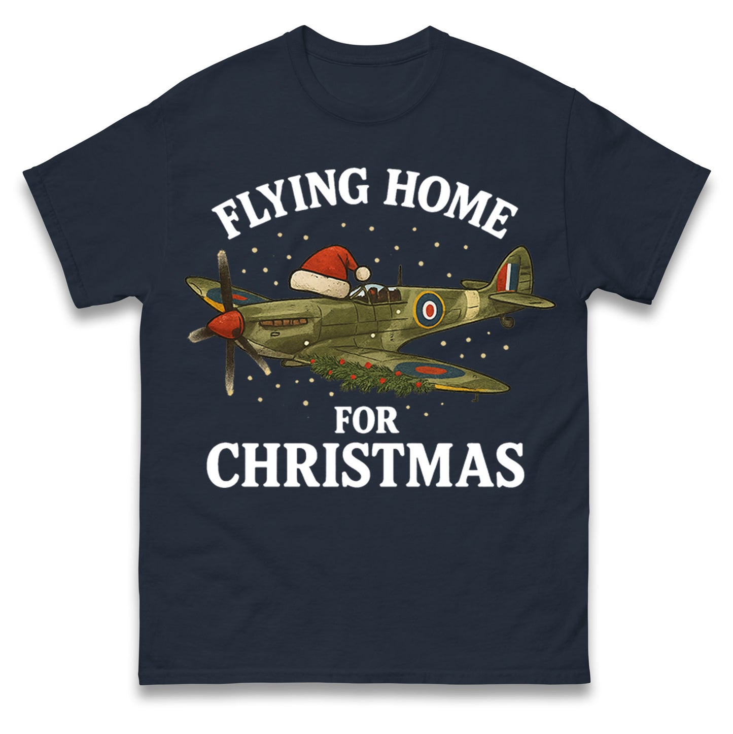 Spitfire Christmas T Shirt