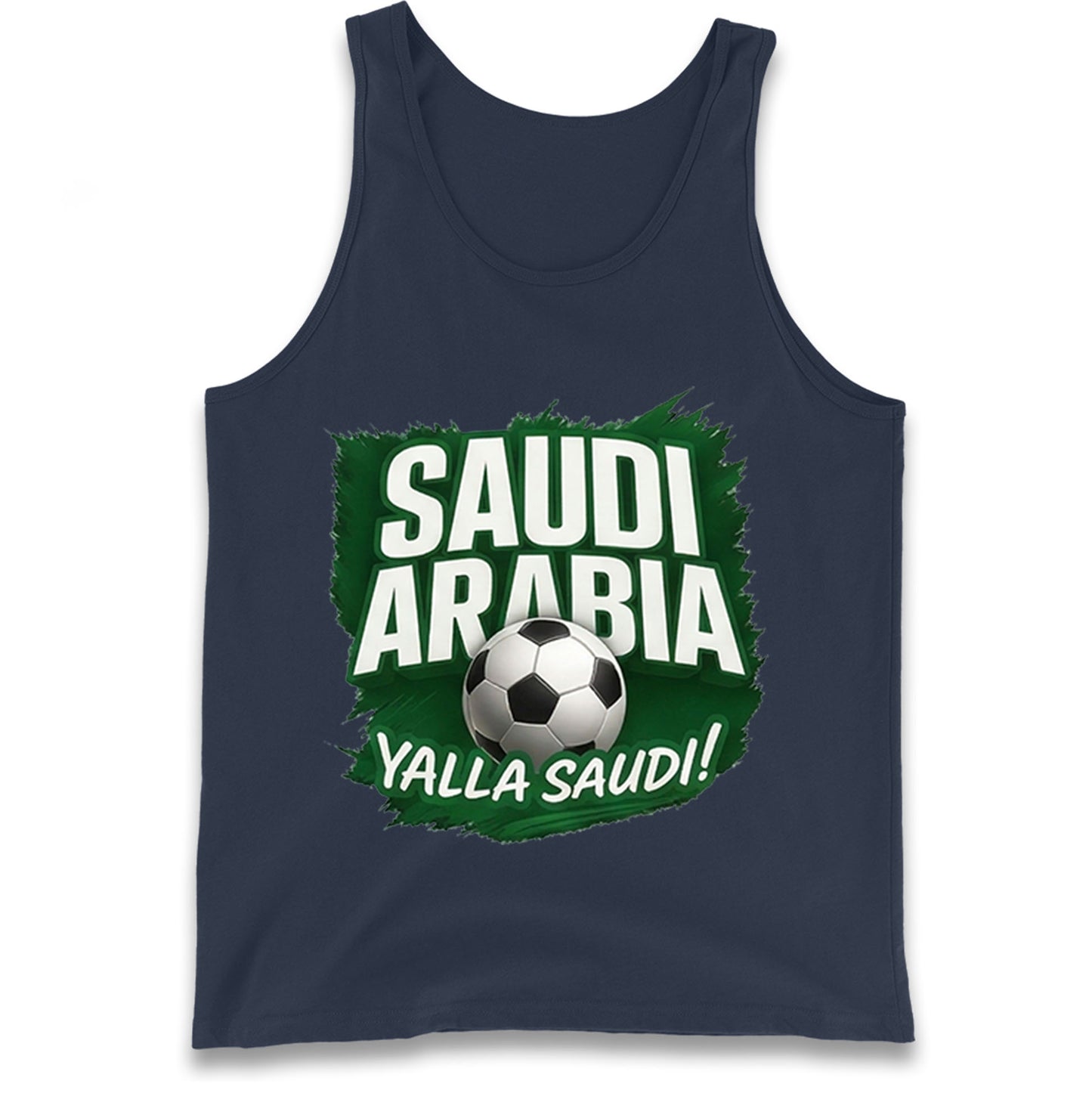 Saudi Arabia Retro World Cup Tank Top