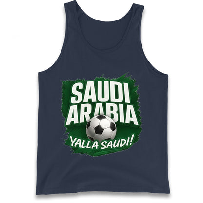 Saudi Arabia Retro World Cup Tank Top