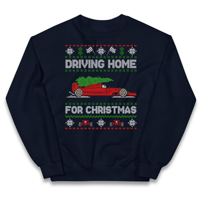 F1 Christmas Kids Jumper