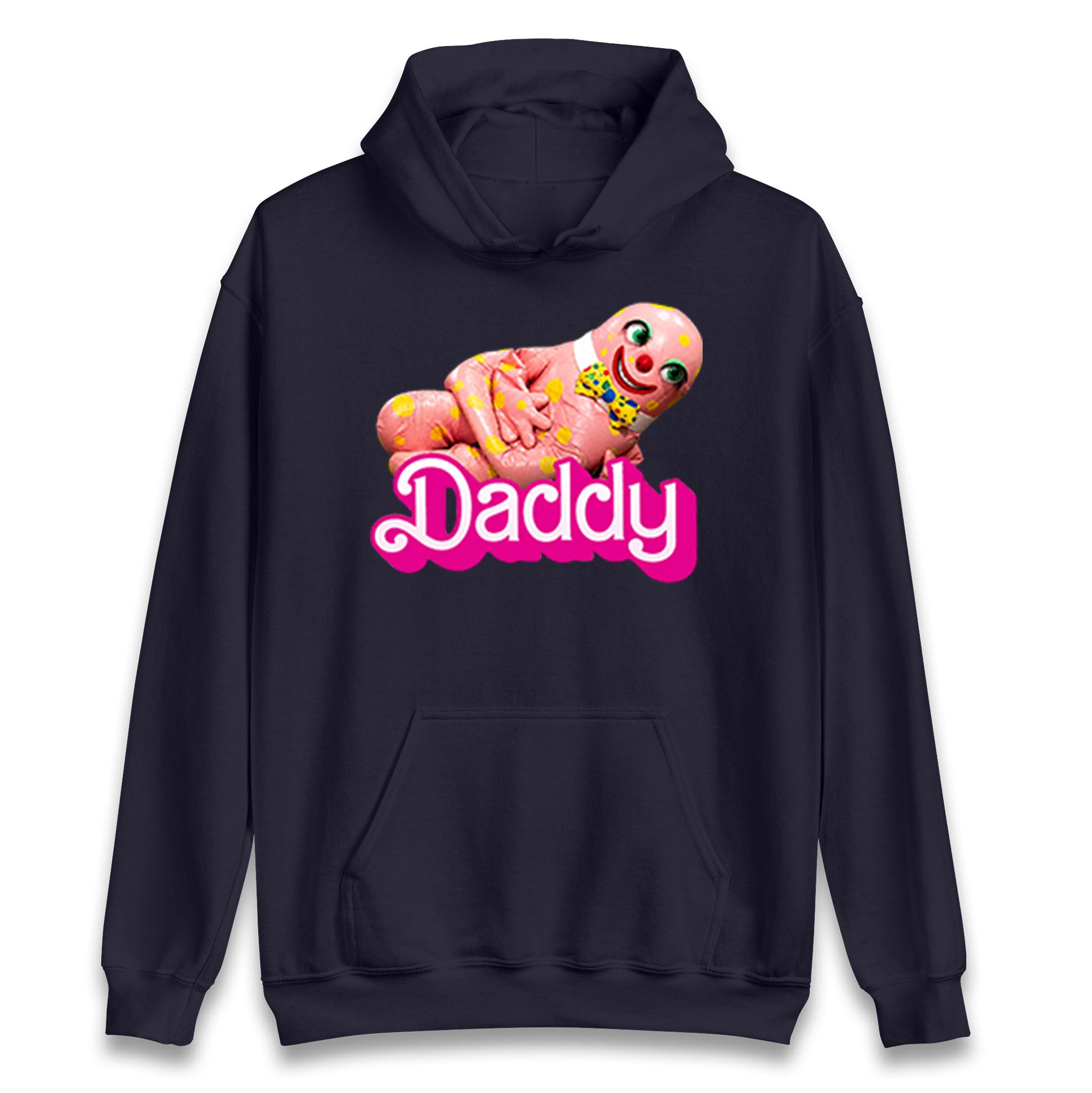 Funny Mr Blobby Daddy 90s Retro Hoodie