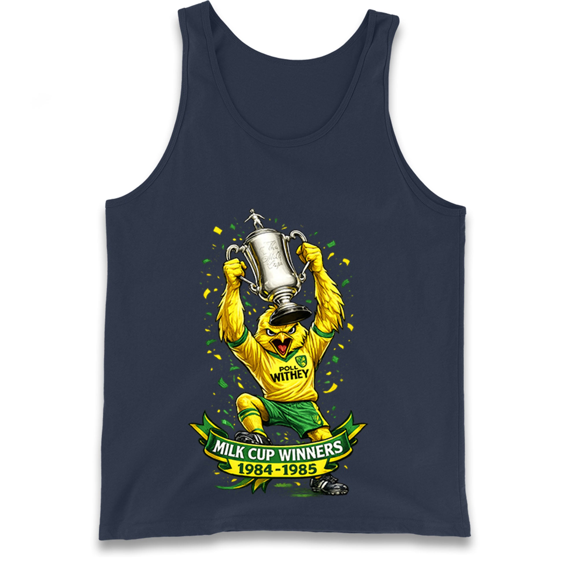 Norwich City Milk Cup Winners Tank Top