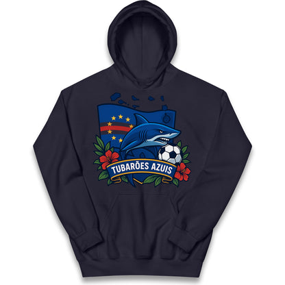 Cape Verde Football Kids Hoodie 