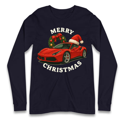 Ferrari Christmas Longsleeve T Shirt