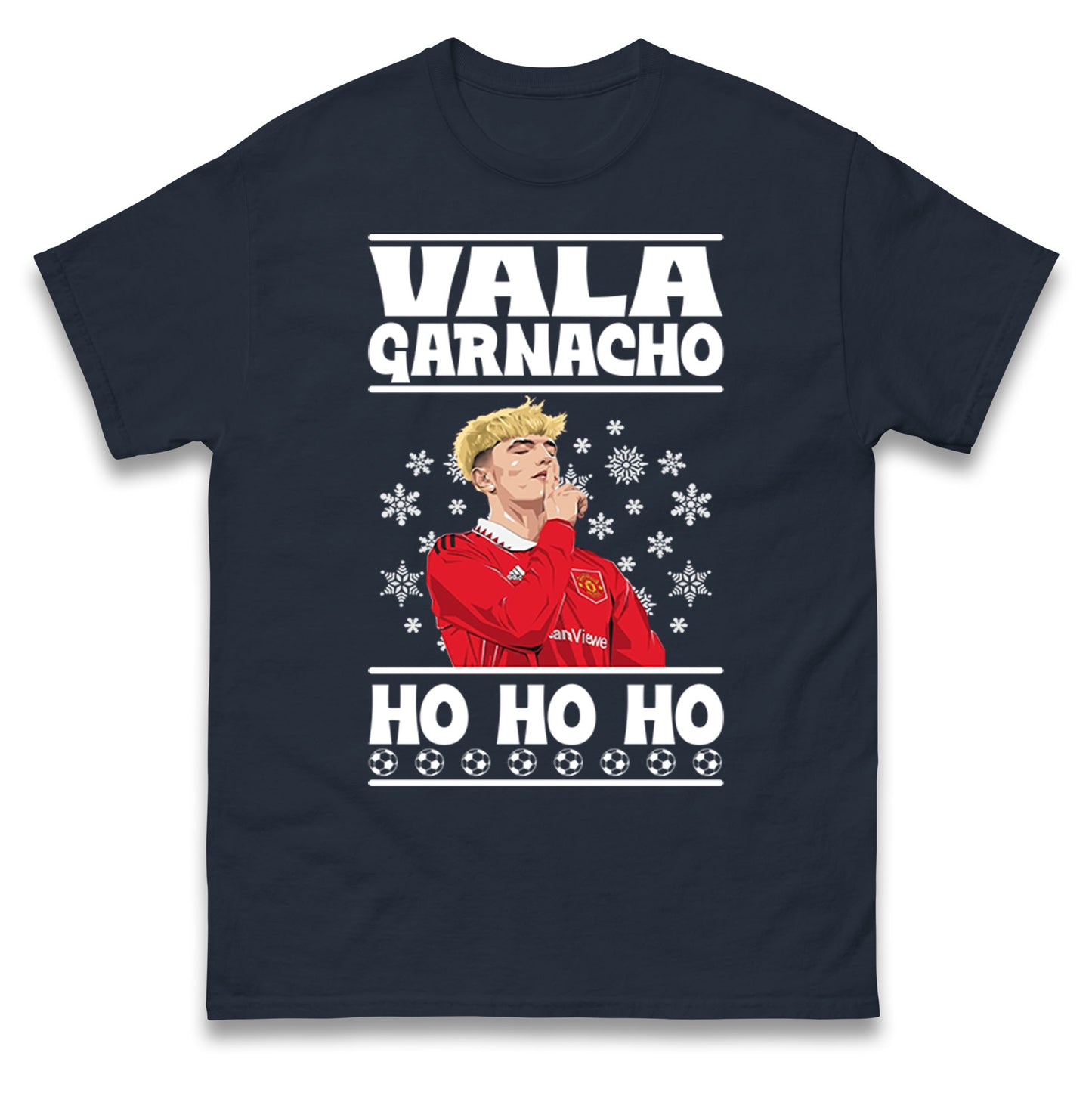 alejandro garnacho christmas t shirt