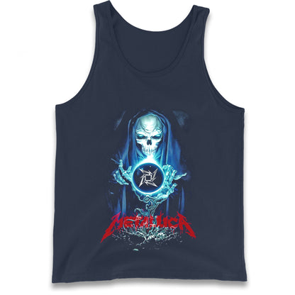 Metallica Skellington Sorcerer Tank Top