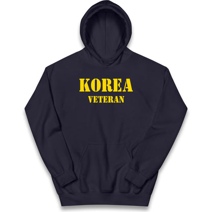 Korea Veteran Kids Hoodie