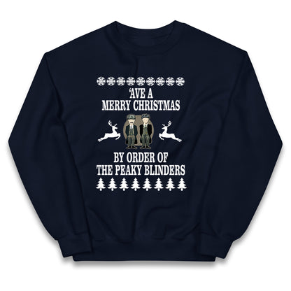 Peaky Blinders Christmas Kids Jumper