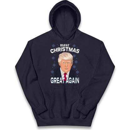 Make Christmas Great Again Kids Hoodie