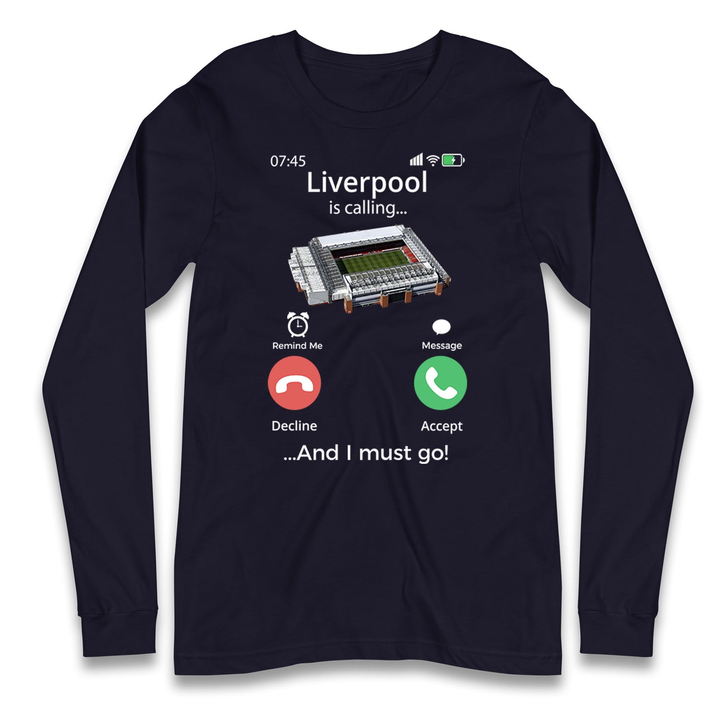 liverpool fc long sleeve t shirt