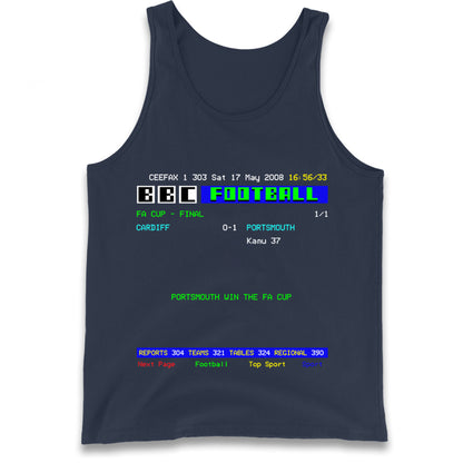 Portsmouth FA Cup Winners 2008 Tank Top