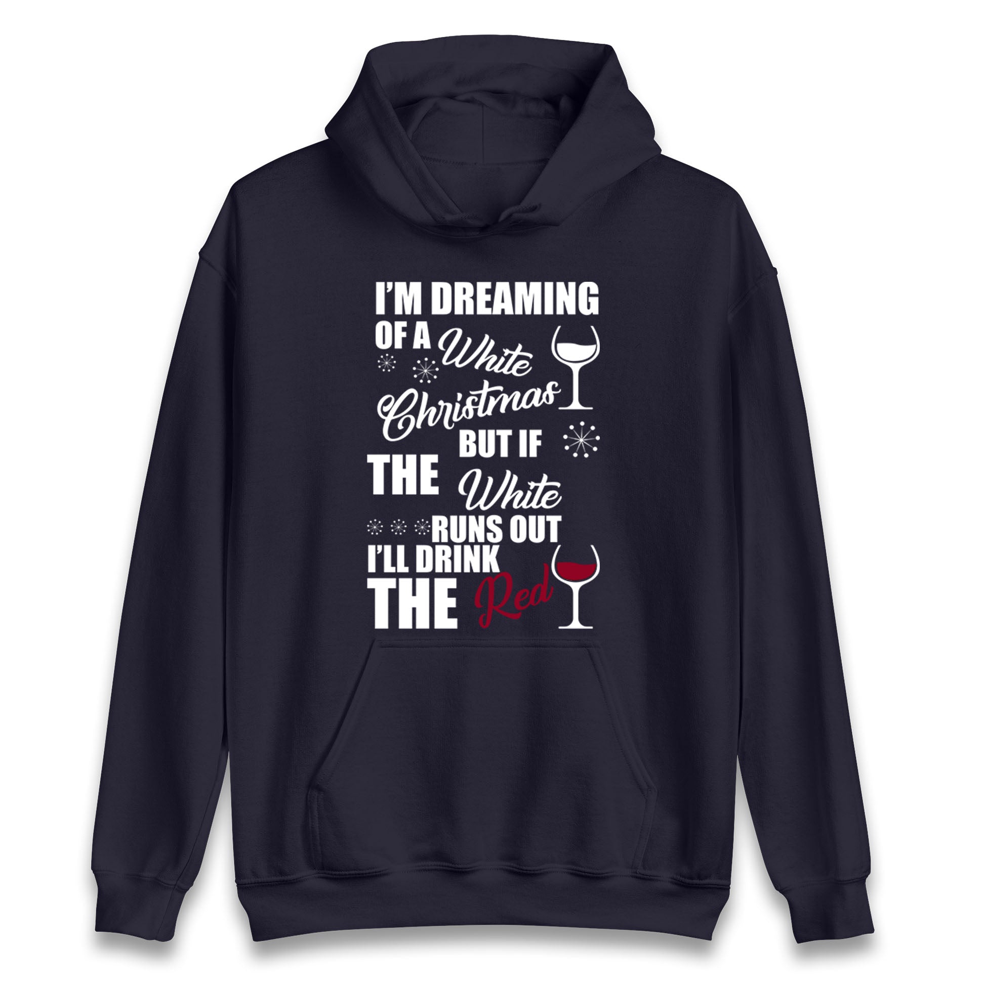 Wine Christmas Hoodie