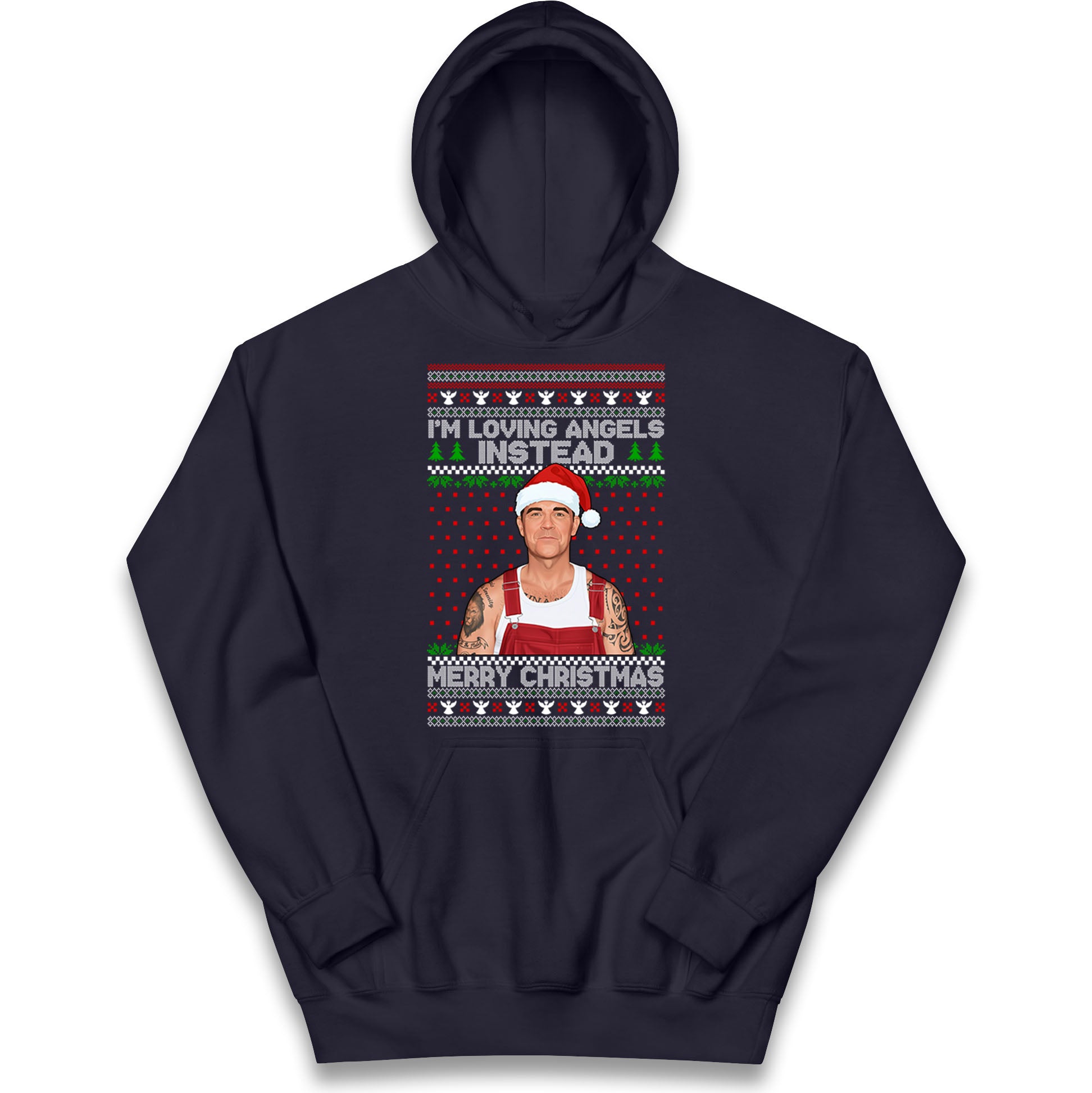 Robbie Williams Christmas Kids Hoodie