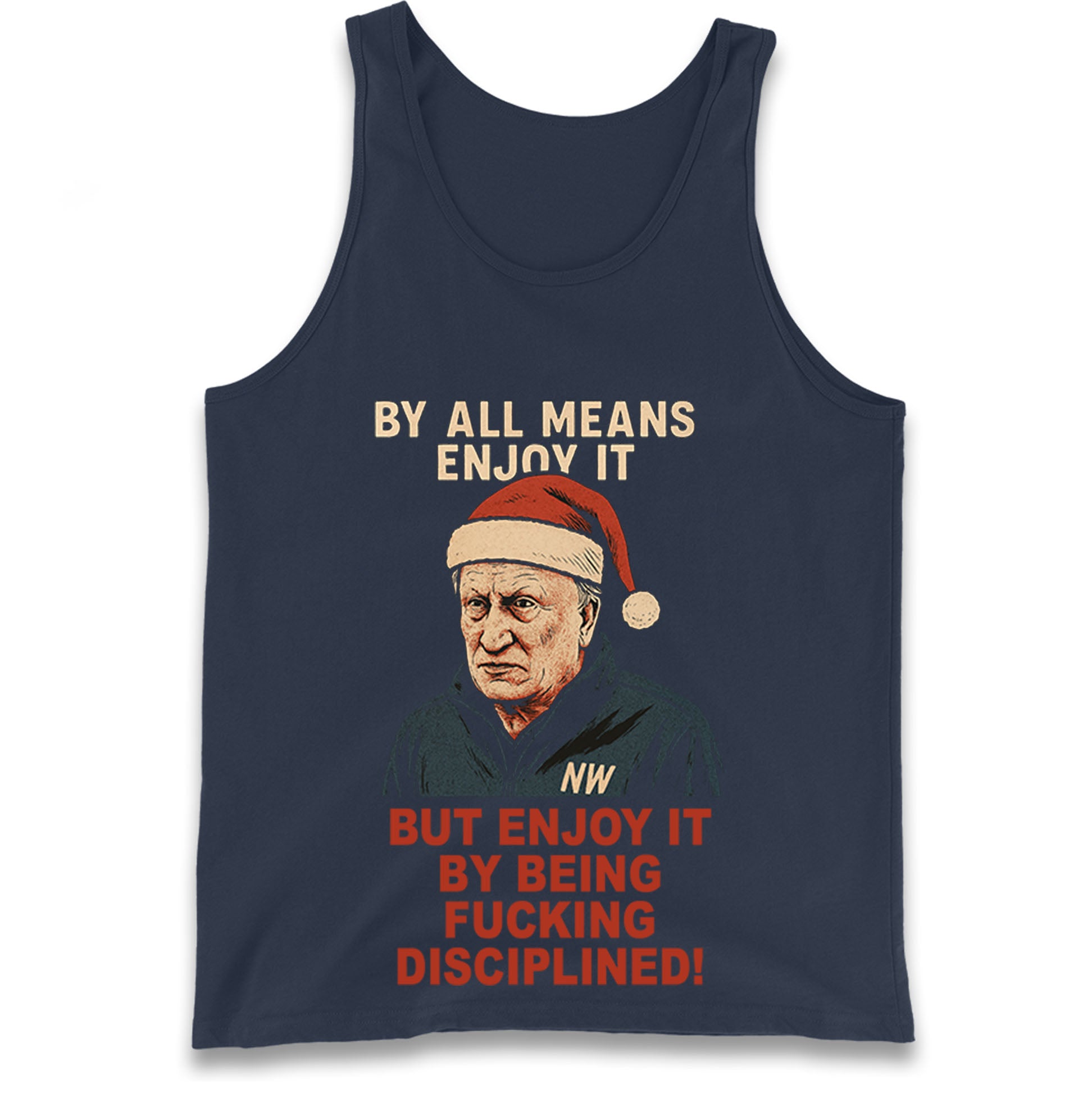 Neil Warnock Christmas Tank Top