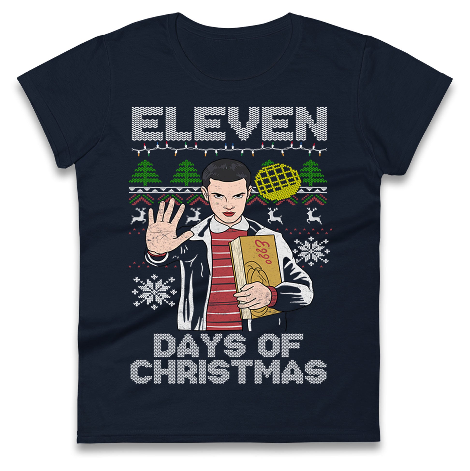 Eleven Christmas Ladies T Shirt