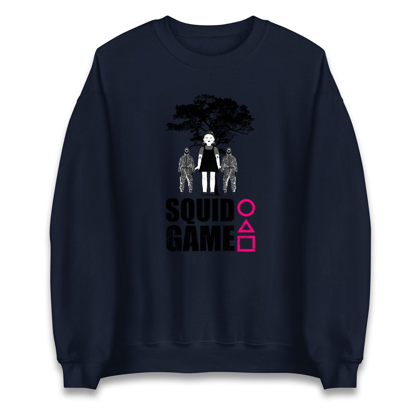 Squid Game Young-hee Doll & Guards Sweatshirt