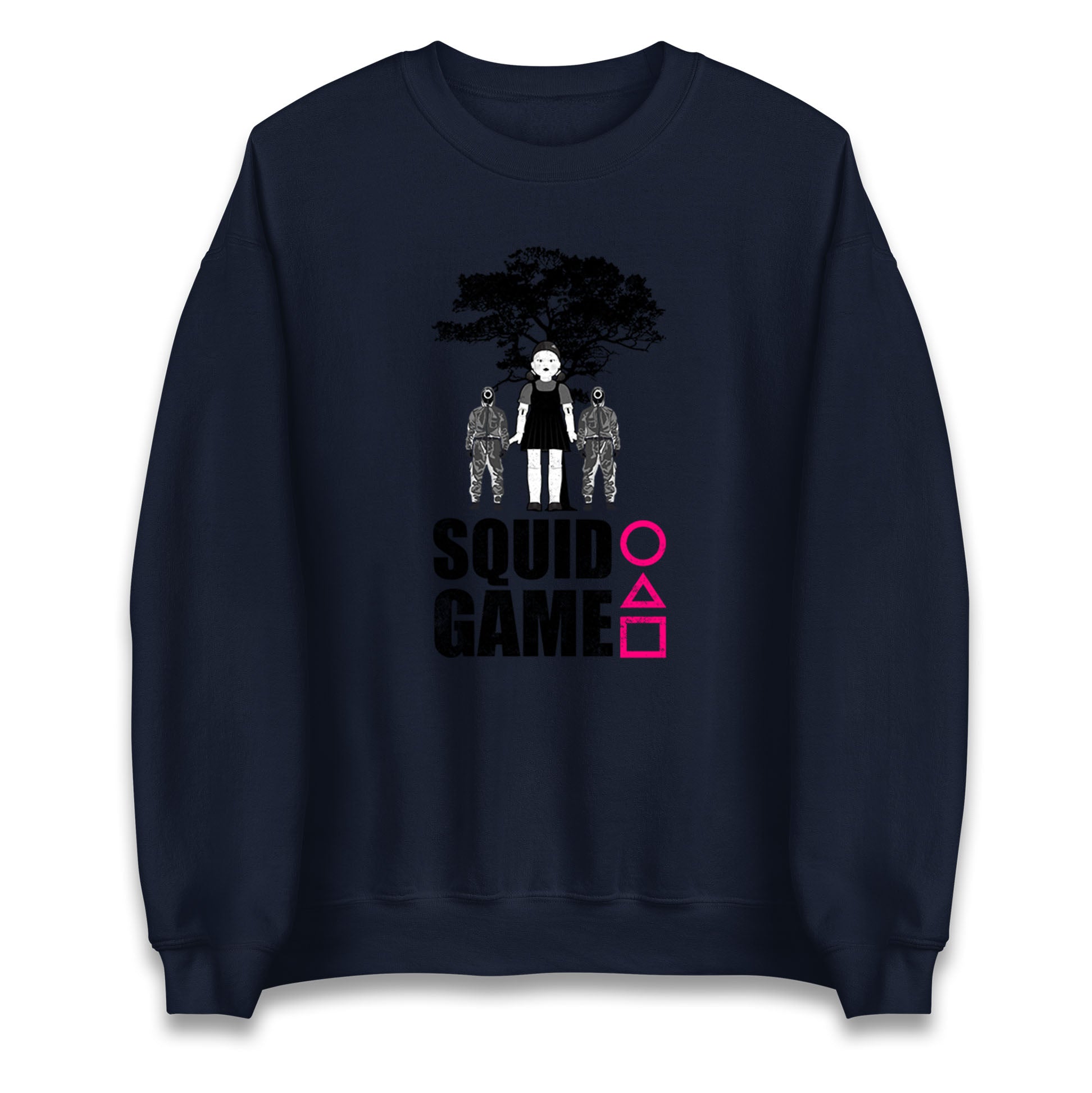 Squid Game Young-hee Doll & Guards Sweatshirt