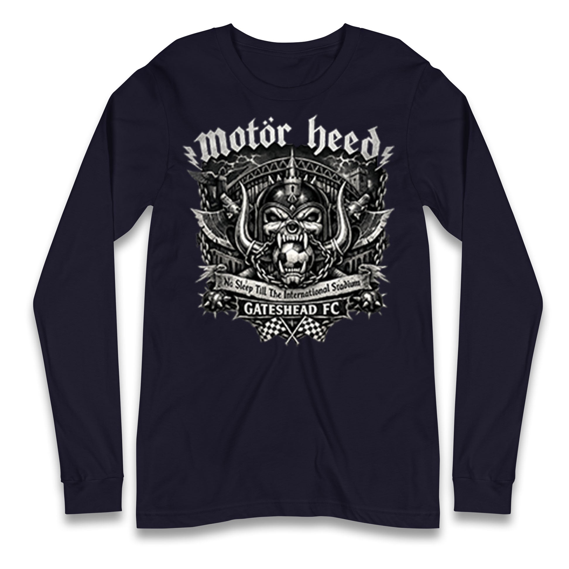 Gateshead Motor Heed Football Longsleeve T Shirt