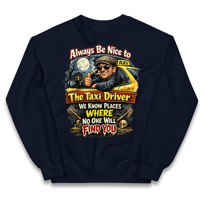 Taxi Driver Kids Jumper