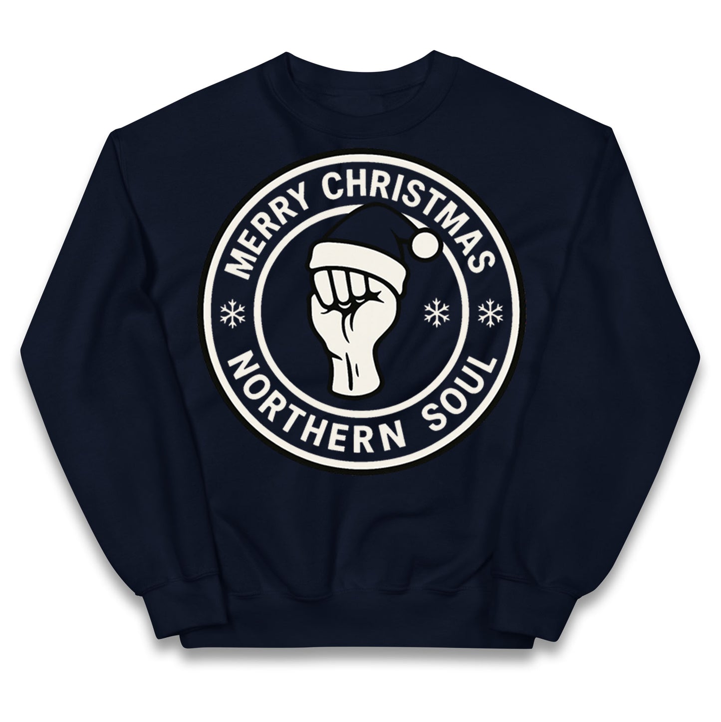 Merry Christmas Northern Soul Kids Jumper