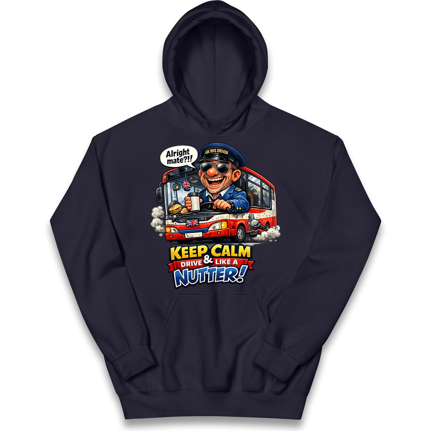  Bus Driver Job Kids Hoodie 