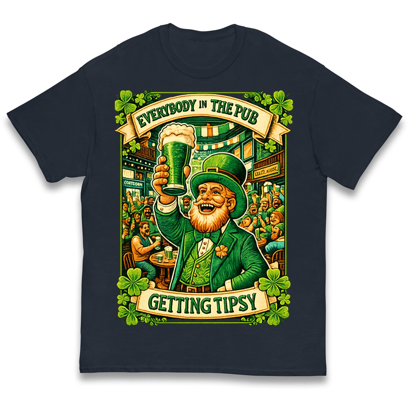 Everybody In The Pub Getting Tipsy Kids T Shirt